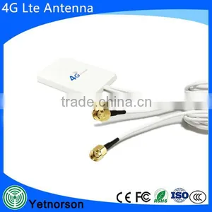 4G Lte Antenna 12dbi Small Panel Aerial With 2 SMA Male Connector Rotatable thumbnail-2