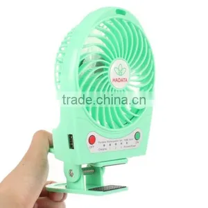 New 2016 Rechargeable Li-ion Battery Fan, USB Mini Fan Online Shopping thumbnail-1