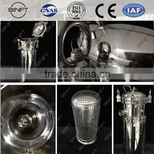 CE Certificate Stainless Steel Hydorex Single Bag Filter Housing thumbnail-1