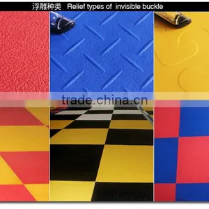 Home Mats Plastic Vinyl PVC Flooring Tiles China Designer & Manufacturer thumbnail-1