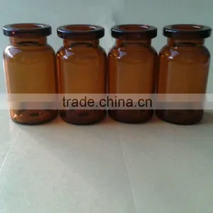 6R Pharmaceutical Glass Vials Amber and Clear Color thumbnail-1