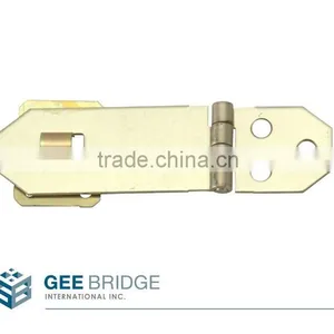 Miniature Hardware Solid Brass Hasp thumbnail-1