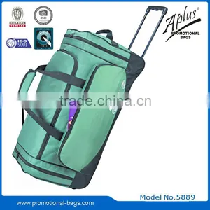 Travel Travelling Duffel Luggage Storage Trolley Bag With Wheels thumbnail-3