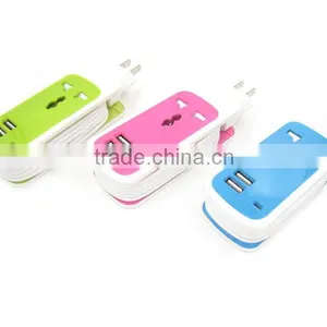 US Power Outlet Wall With Two Usb for United States thumbnail-3
