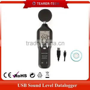 Hotsale! OEM Digital High Quality USB 30~130dB Sound Level Meter Manufacturer in China Wholesale in Bulk Price TL-200 thumbnail-1