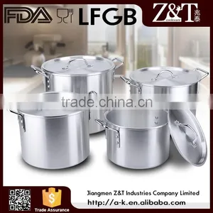 Aluminum Straight Body Stock Pot Restaurant thumbnail-1