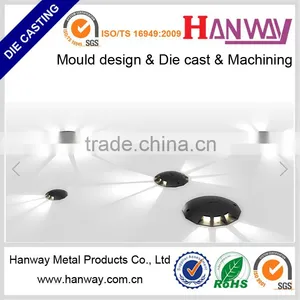 China Manufacturer Cnc Machining Parts Aluminum Die Casting Lighting Fixture Led Housing for Lamp Cover Quality Choice thumbnail-1