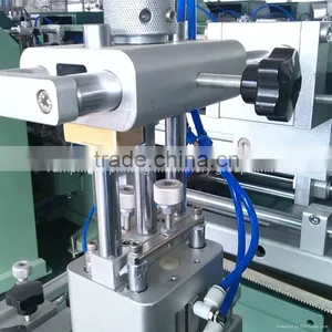 TM-400E 125MM Pneumatic Cylinder Pail Screen Printing Machine for Lids thumbnail-5