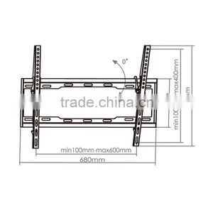 For 23"-42" Remote Controlled Vertically Adjustable Slide Plasma Tv Mount Quality Choice thumbnail-5