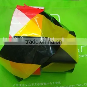 PE Black and Yellow Caution Warning Tape thumbnail-1