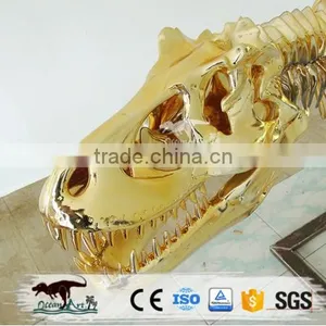 OA-SD-L63 Metallic Dinosaur Skeleton for Sale thumbnail-5