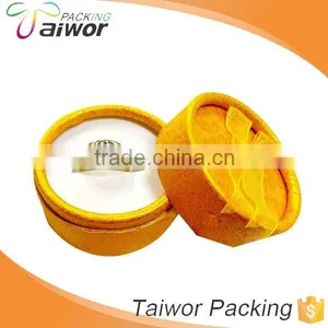 Custom Multiple Colour Round Cylinder Paper Box for Ring thumbnail-2