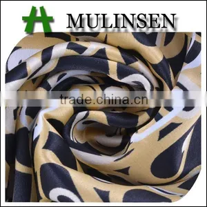 Mulinsen Textile co Ltd Stretch Polyester Satin Fabric/ Evening Wear Fabric thumbnail-1