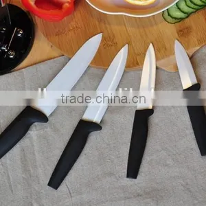 A Perfect Compliment for Your Kitchen, 4pcs Ceramic Knife Set With PP or ABS Handle, Nice Design to Protect Your Finger thumbnail-1