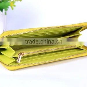 Wholesale Top Quality Lady Clutch Purse pu Leather Women Wallets thumbnail-2