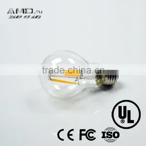 LED A19 6W 600-700LM CE RoHS UL List Glass Led Filament Bulb thumbnail-3