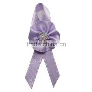 Wholesale Purple Bowknot Shape With Mental Ribbon Satin Ribbon thumbnail-5
