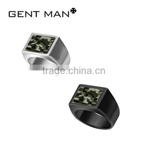 2016 New Ring Design Fancy Camoflage Patternede New Model Wedding Ring thumbnail-2