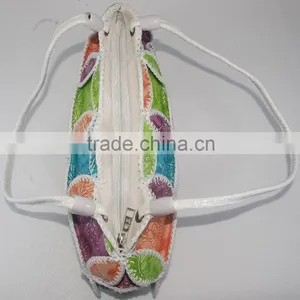 Promotional Tote Bag 2016 Ladies Fashion Girls Fancy Style Totally Handmade Crochet Design thumbnail-3