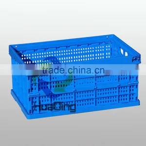 Plastic Collapsible Colorful Storage Tool Box/plastic Basket/multipurpose Plastic Box HDFG-604028C and CL thumbnail-4