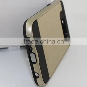 C&T Metal Texture TPU PC Dual Layer Hybrid Protective Case For Samsung Galaxy S4 thumbnail-4