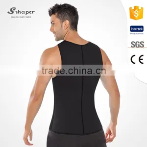 S-SHAPER Men Slimming Sweat Vest Neoprene Tank Top Wholesale thumbnail-4