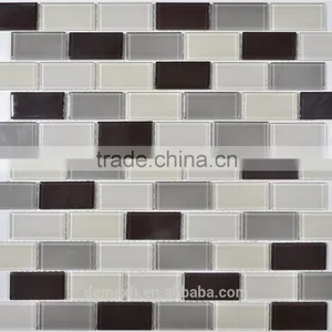 Blue Rainbow Glass Mosaic Mural thumbnail-1