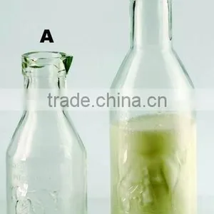 Glass Milk Bottle thumbnail-1