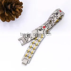 Good Quality Europe Style Sliver &Gold Bracelets thumbnail-6