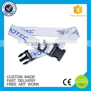 High Quality Red Color Custom Printed Souvenir Lanyard thumbnail-5