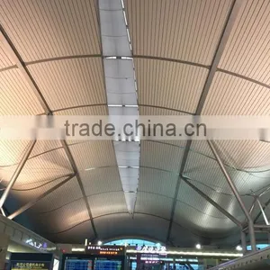 Tension Membrane Structure Ceiling Design , Silicon Fabric Tensiled Architecture thumbnail-1