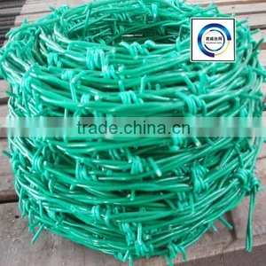 2015 Manufacturer Hot Sale Galvinzed PVC Barbed Wire thumbnail-1