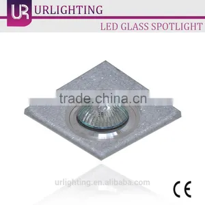 Cracked-ice Glass Led Downlight Ceiling Light thumbnail-4