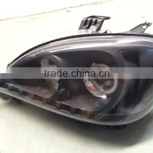 W163 ML 320 ML 430 ML55 AMG Black Headlights Head Lamp Assembly thumbnail-2