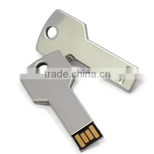 Business Gift 16gb Laser Logo Metal Key Usb Drive, Customized Flash Drive Usb 16gb Cheap Key Usb Flash Memory thumbnail-1