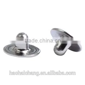 Double Solid Brass Round Head Brass Terminals Rivets thumbnail-4