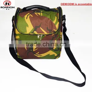 Camo Printing Portable Insulated Cans Beers Cooler Bag thumbnail-1