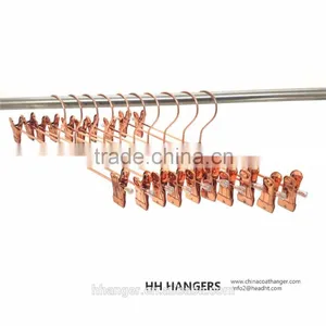 Rose Gold Copper Metal Pants Hanger Bottom Hanger thumbnail-1