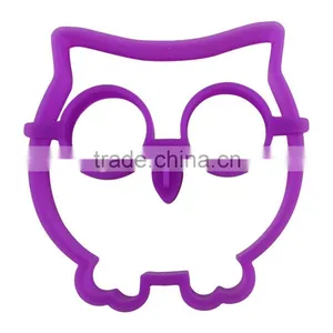 Halloween Owl Nonstick Silicone Fried Egg Ring Maker Mold thumbnail-1
