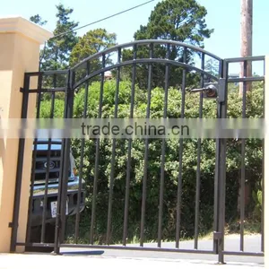 2016 New Design Antique Iron Garden Gate, Pedestrian Gate, Front Entrance Walk Gate on Online Shopping thumbnail-6