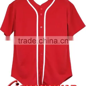 Sublimation Arm and Black Body Baseball Jersey thumbnail-2