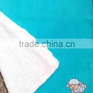 Manufactory Walmart Muslin Swaddle China Home Textile Baby Toys 100 Polyester Fleece Blanket thumbnail-3