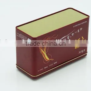 Large Rectangular Metal Tins thumbnail-3