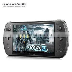 7" Quad Core Game Console Player Tablet pc S7800B Gamepad Android 4.4.4 2G RAM 16GB 1280X800 IPS Two Camera thumbnail-1
