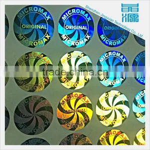 Factory Price Special 3d Certificate Hologram Stickers Anti Fake Labels thumbnail-1