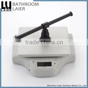 Furniture Double Posts Zinc Alloy ORB Finishing Bathroom Accessories Wall Mounted Toilet Paper Holder thumbnail-6