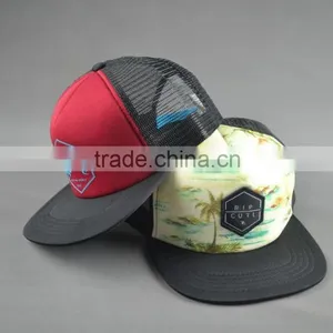Cheap Custom Printed Flat Brim Snapback Cap thumbnail-6