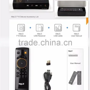 Mele F10 Pro 2.4GHz Wireless Keyboard Motion Controller With Fly Air Mouse Earphone & Microphone for Android TV Box thumbnail-4
