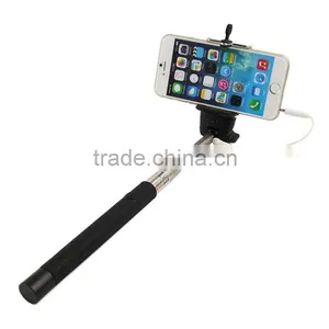 Manufacturer Price Colorful Selfie Stick With Cable for Travel Mini Wired Handheld Monopod Cable Take Pole Selfie Stick Z07-5S thumbnail-3