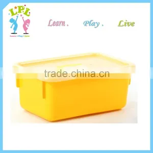 New pp Toy Storage Box Classroom Storage Stackable Box With Lid thumbnail-3